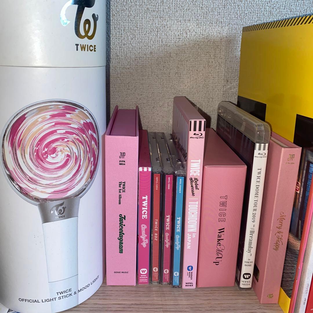 TWICE CD、ペンライト、ライブDVD まとめ売り