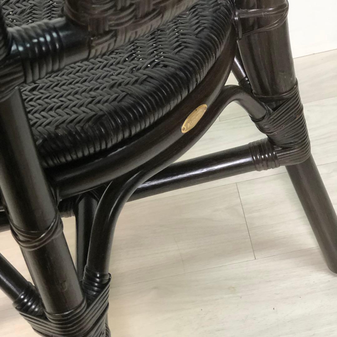 KAZAMA カザマ　ラタンチェア　籐チェア　横浜