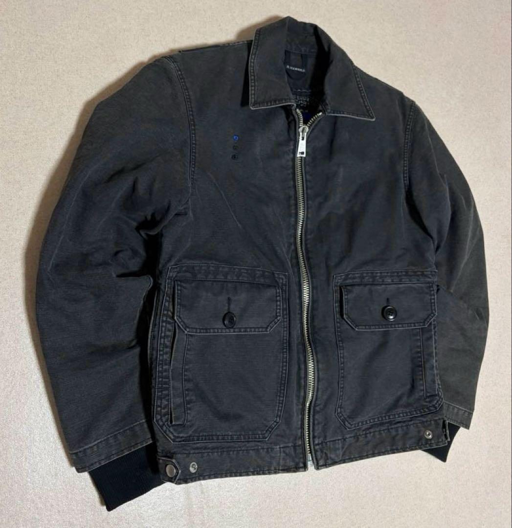 90s R.NEWBOLD N-1 ダック デッキジャケット ボアライナー取外し