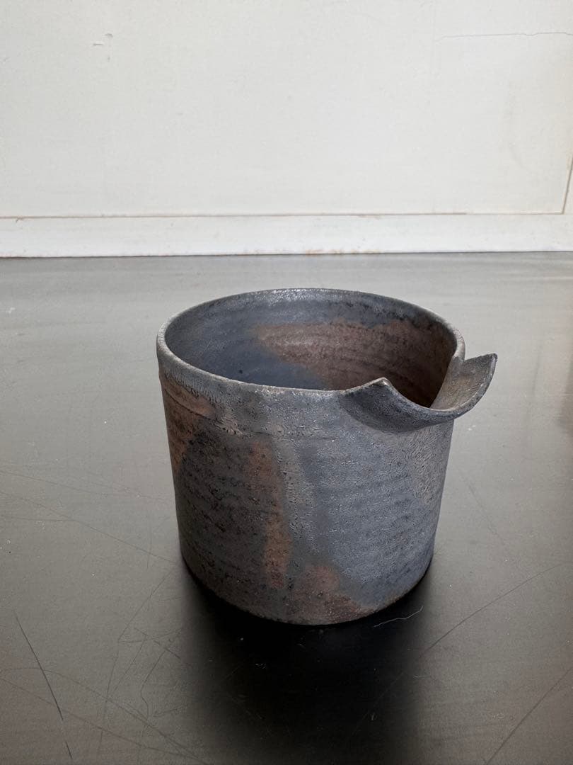 大村剛 Ceramic Katakuchi – Rusted Iron