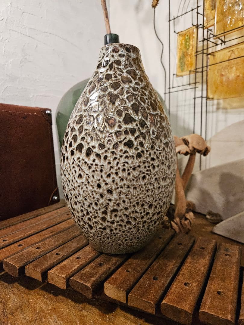 ファットラバ　西ドイツ　シューリッヒ　フラワーベース　花瓶　ヴィンテージ