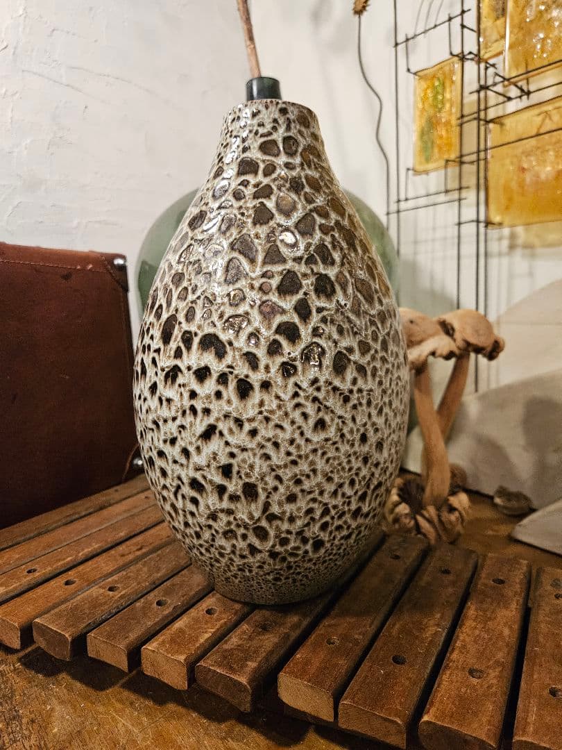 ファットラバ　西ドイツ　シューリッヒ　フラワーベース　花瓶　ヴィンテージ