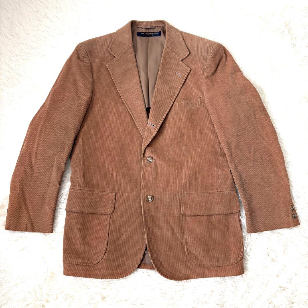 美品☆ブルックスブラザーズ　3ピース　コーデュロイスーツ　セットアップ　Mサイズ