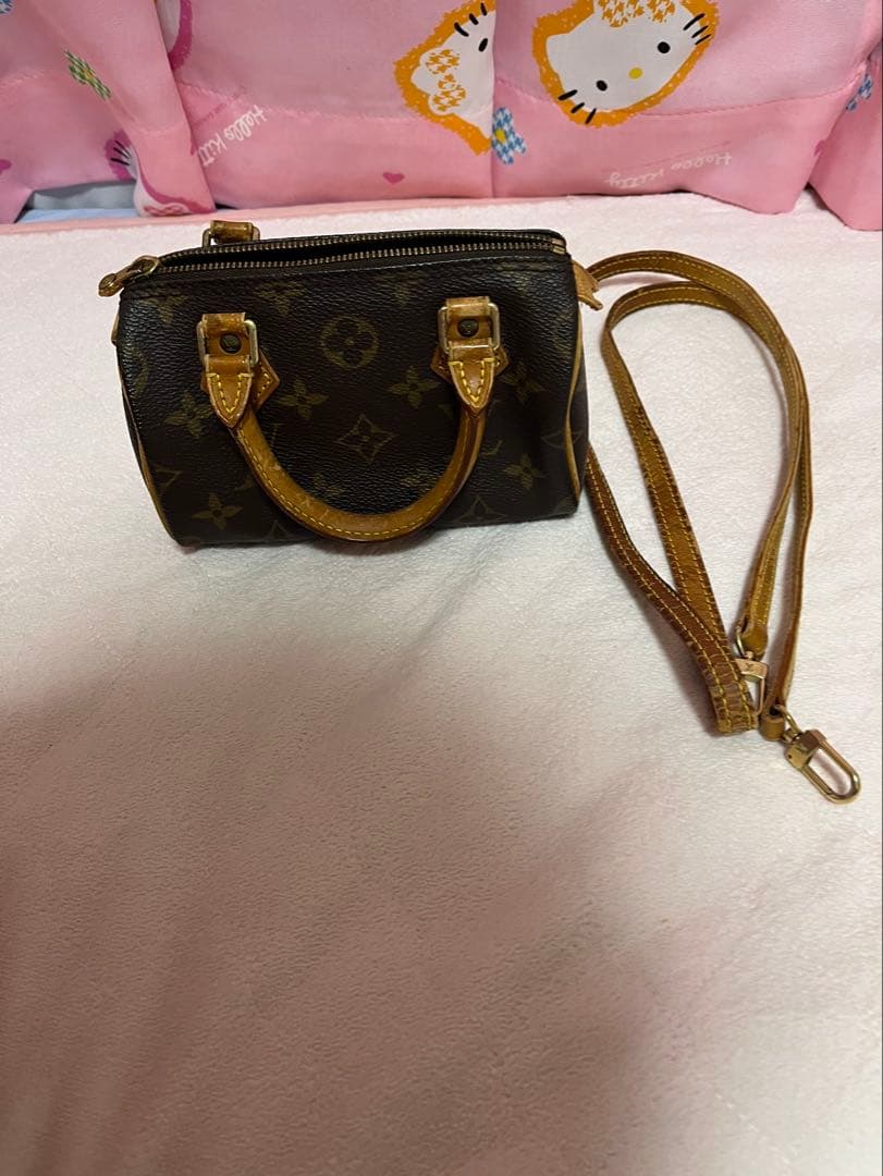 ルイヴィトン　ナノスピーディー　ショルダーバック