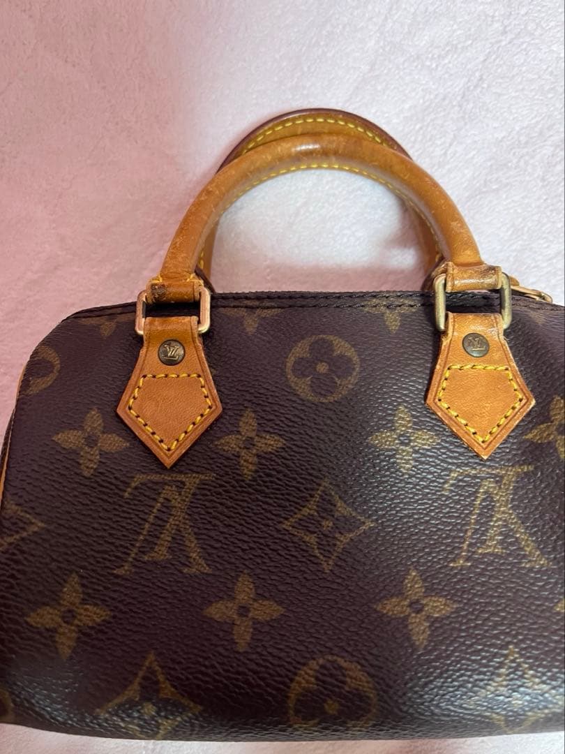 ルイヴィトン　ナノスピーディー　ショルダーバック