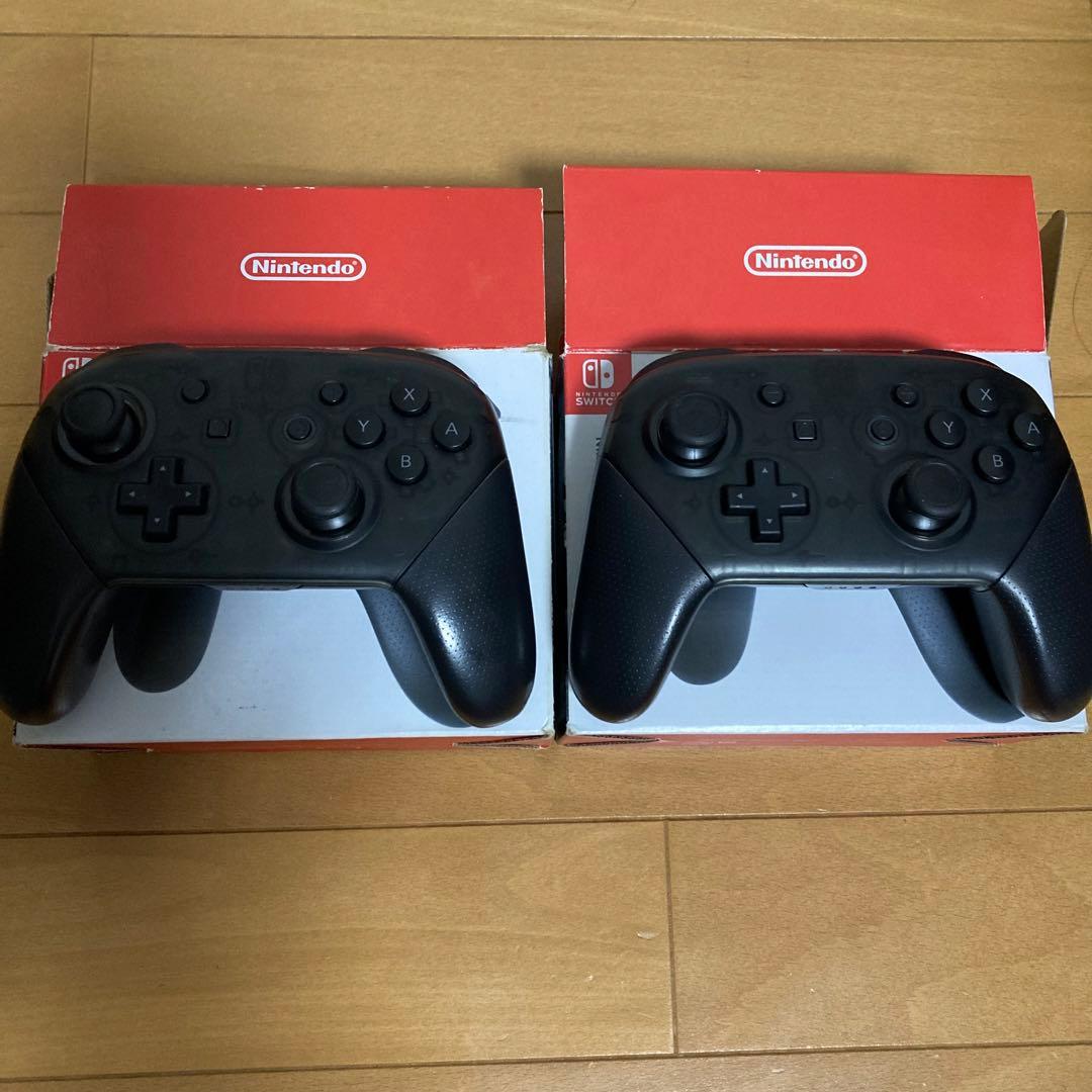 ニンテンドースイッチ本体 、ケース、コントローラー2個付き 箱あり