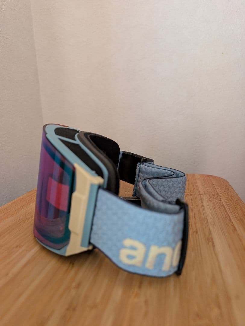 ②anon.Sync Low Bridge Fit Goggles+B.Lens