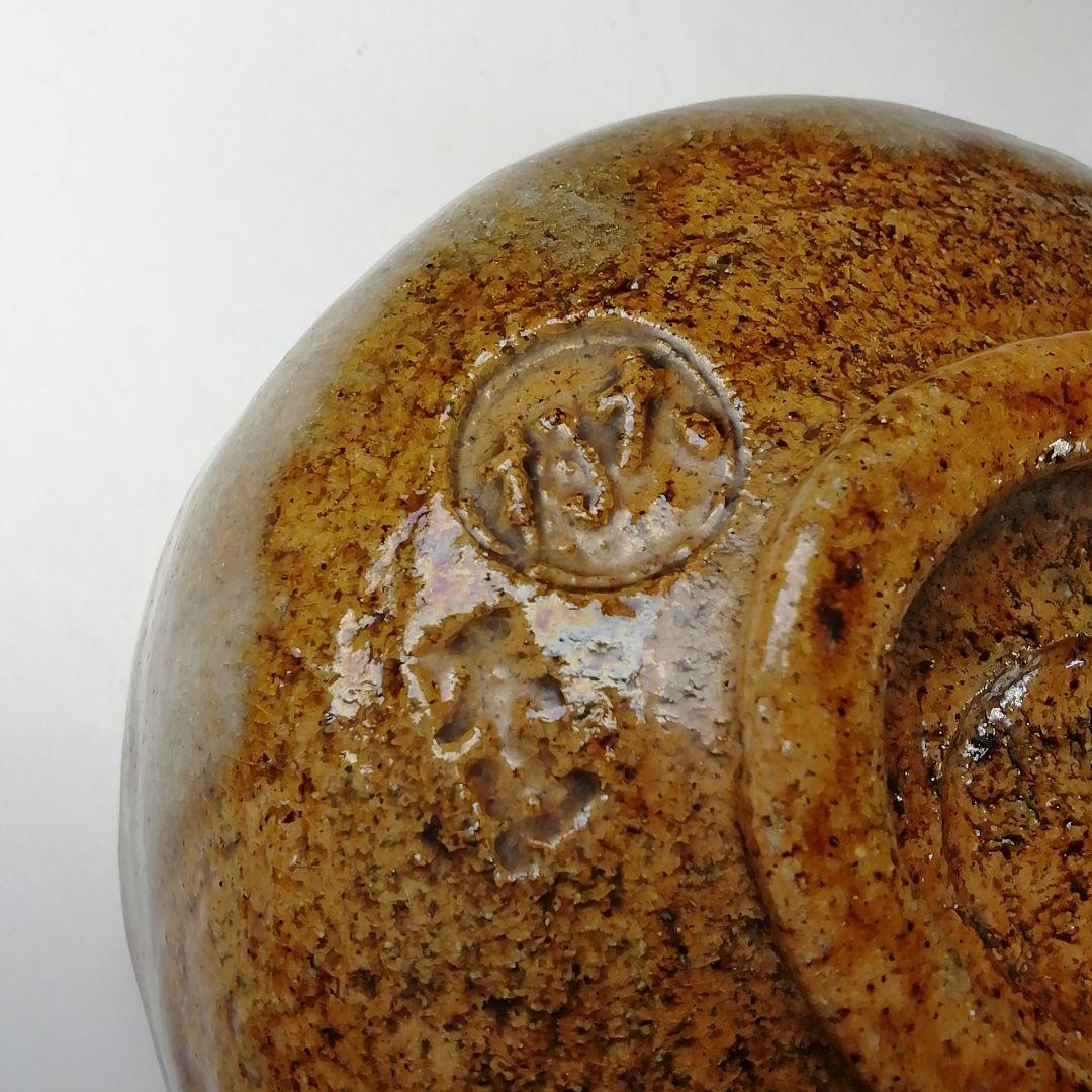 Ｔ２１４　茶碗　『大樋焼』『大樋長楽造』　共箱　抹茶碗　茶道具