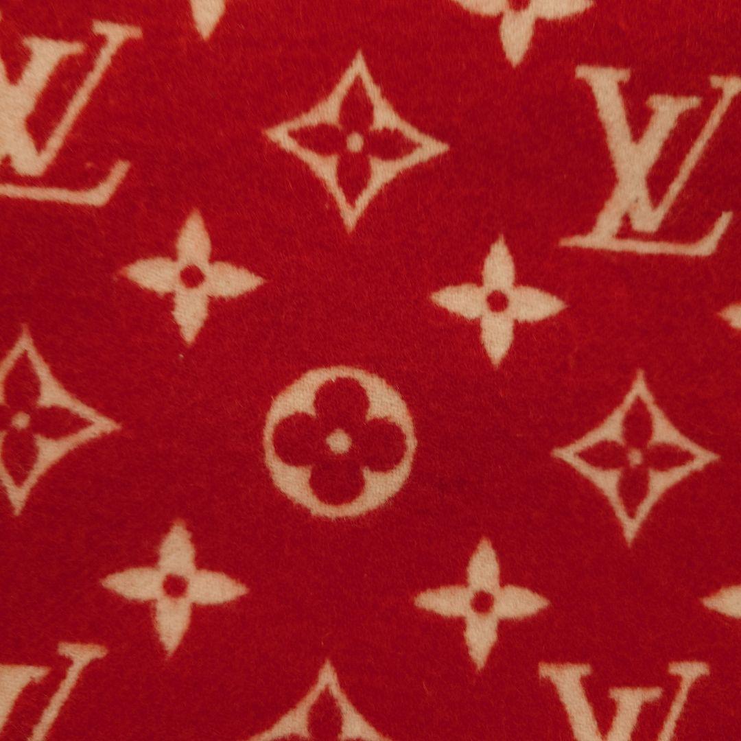 ルイヴィトン×シュプリーム　カシミア　クッション　レア