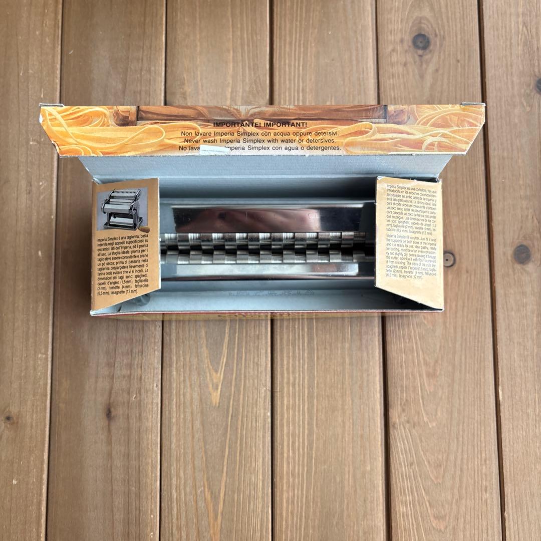 Imperia パスタマシン ハンドル付き