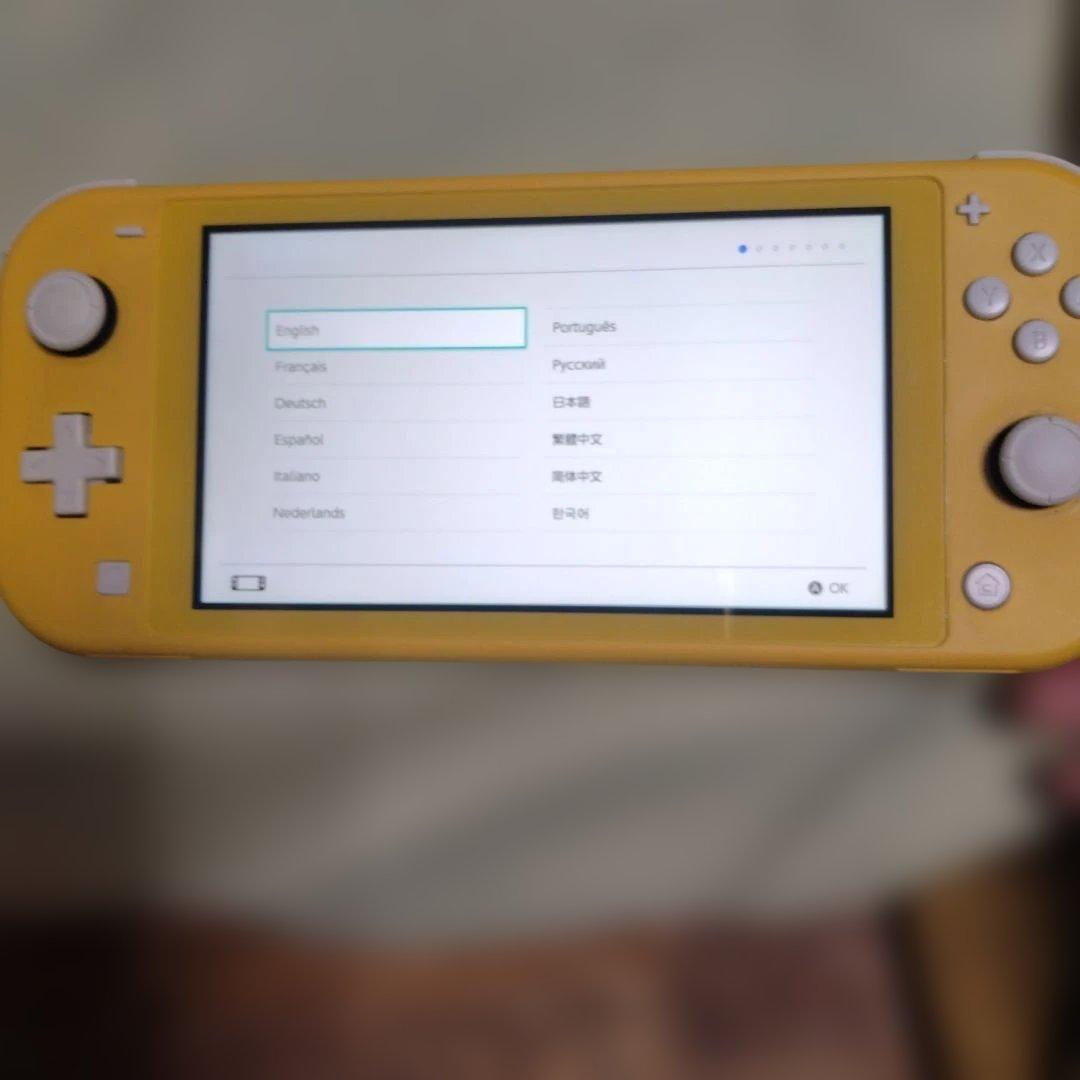 Nintendo Switch Lite イエロー 本体 初期化済み