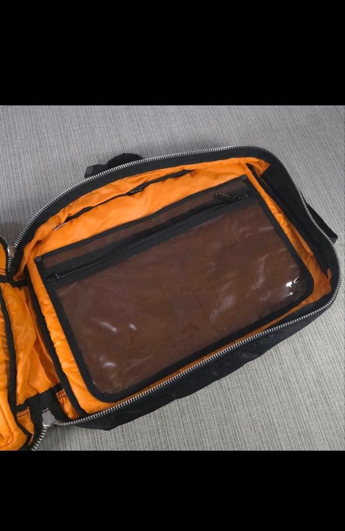 超美品　3way　PORTER　ポーター　ブリーフケース　リュック　タンカー　黒