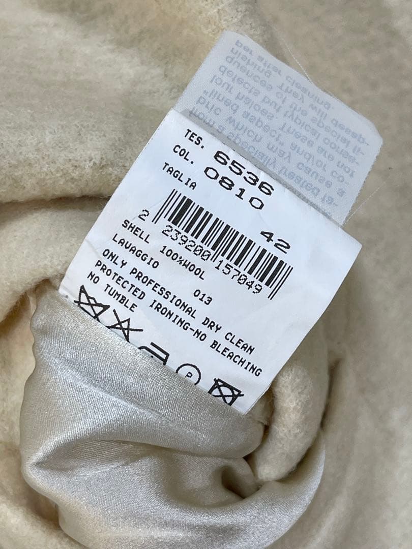 926 イタリー製 GIORGIO ARMANI 上質 厚手 ウール ジャケット