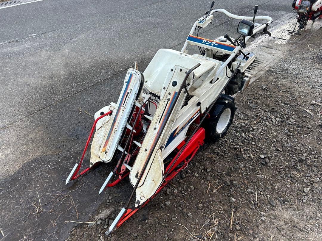 宮崎　ヤンマー　バインダー　2条　5.5馬力　 自動紐通し　YB65 動画あり