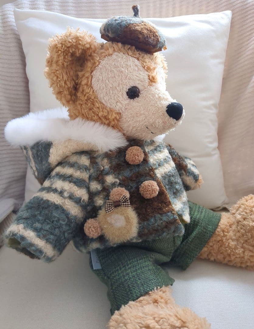 【もこもこジャケットペアコーデ】 ダッフィー　シェリーメイ