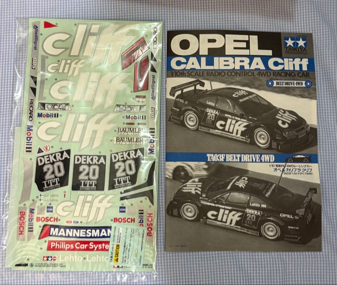 タミヤ★OPEL CALIBRA Cliff／オペルカリブラクリフ TAO3F
