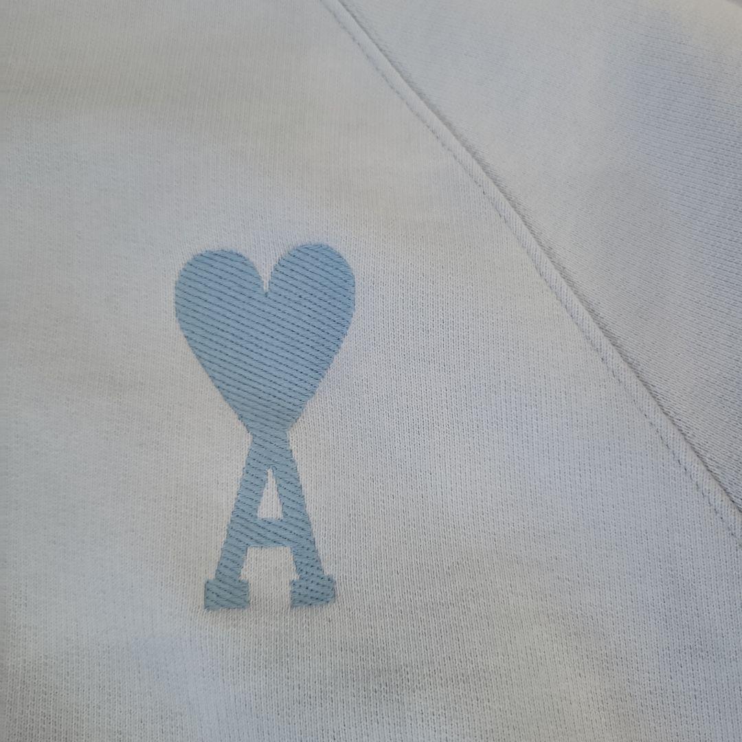 Ami　水色　ロゴ　スウェット　トレーナー　かわいい