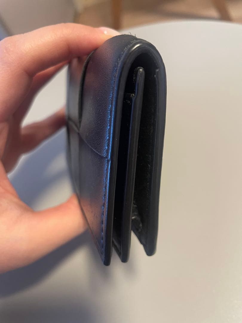 BOTTEGA VENETA ブラック名刺入れ　ボッテガ