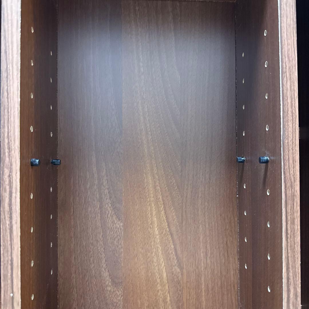 子*ず様 本棚　可動棚　ウォルナット　アイリスオーヤマ