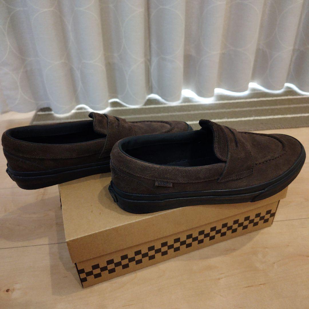 着用3回！VANS ブラウン スエード ローファー