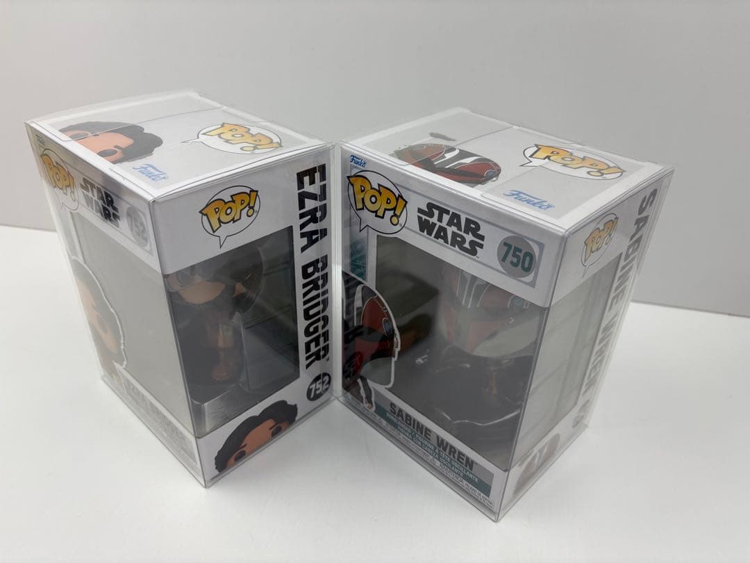 funko pop スターウォーズ　レベルズセット　プロテクター付き