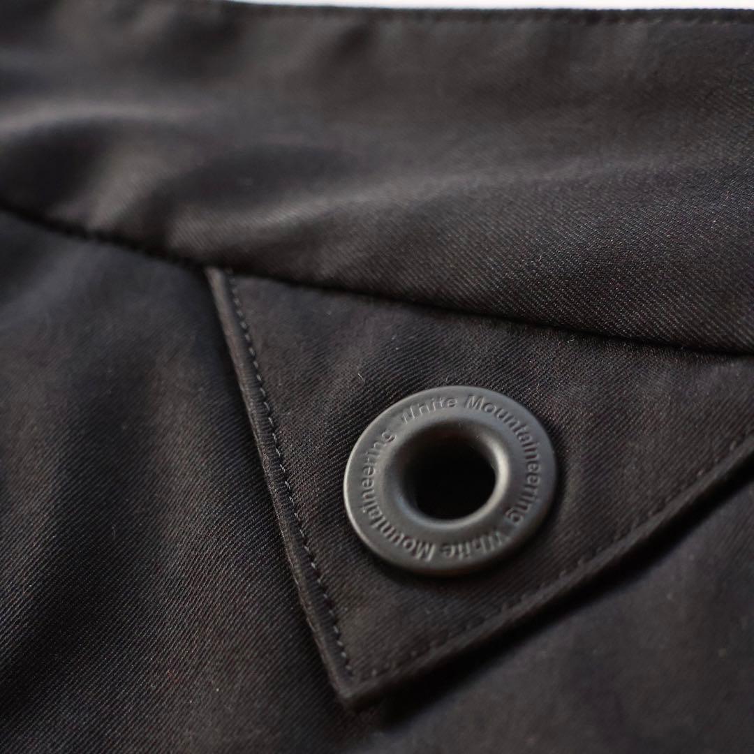 White Mountaineering ホワイト テーパード 1タックパンツ