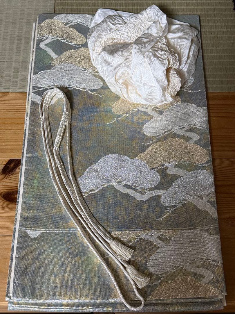 訪問着フルセット　トールサイズ　しつけ付き未使用品