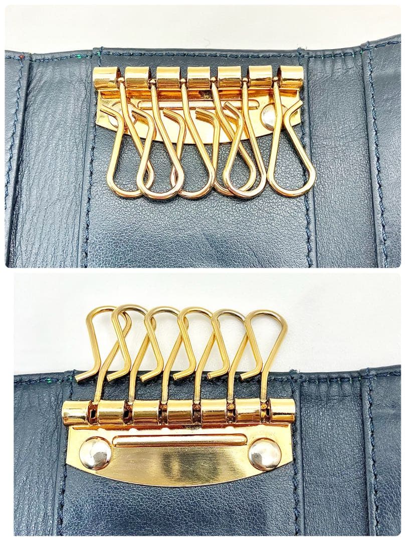 【極美品/希少】Vivienne Westwood6連キーケース本革グリーン