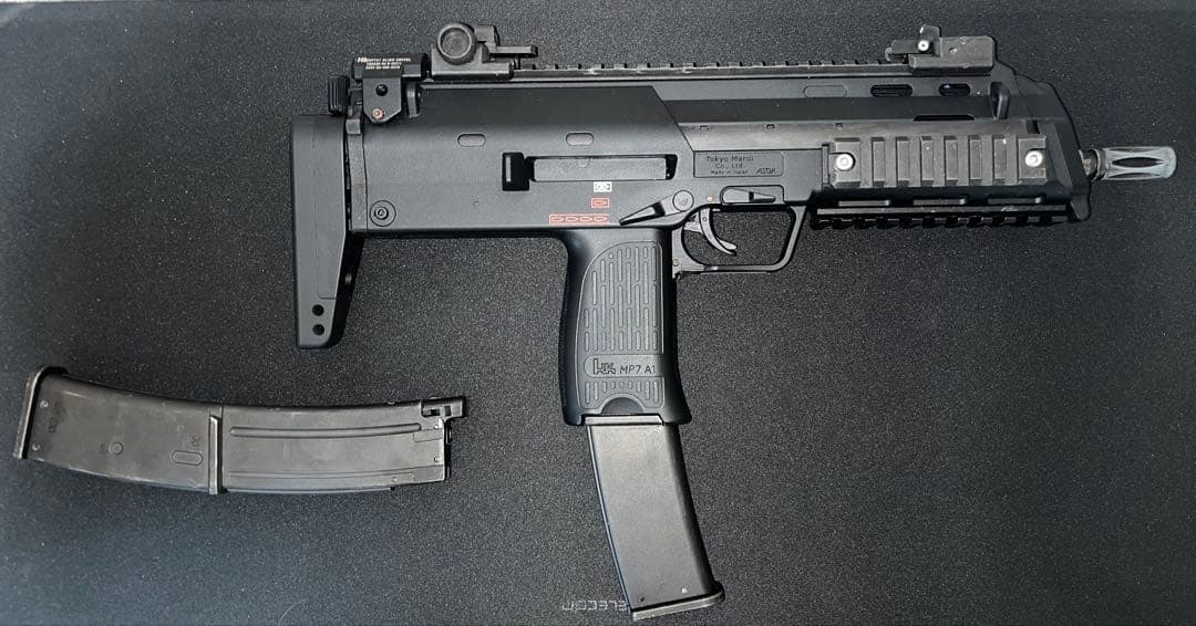 東京マルイH&K MP7A1 ガスブロ トイガン　玩具