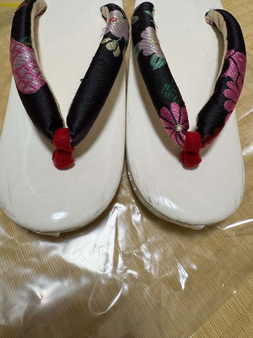 七五三 着物セット ピンク花柄　七歳