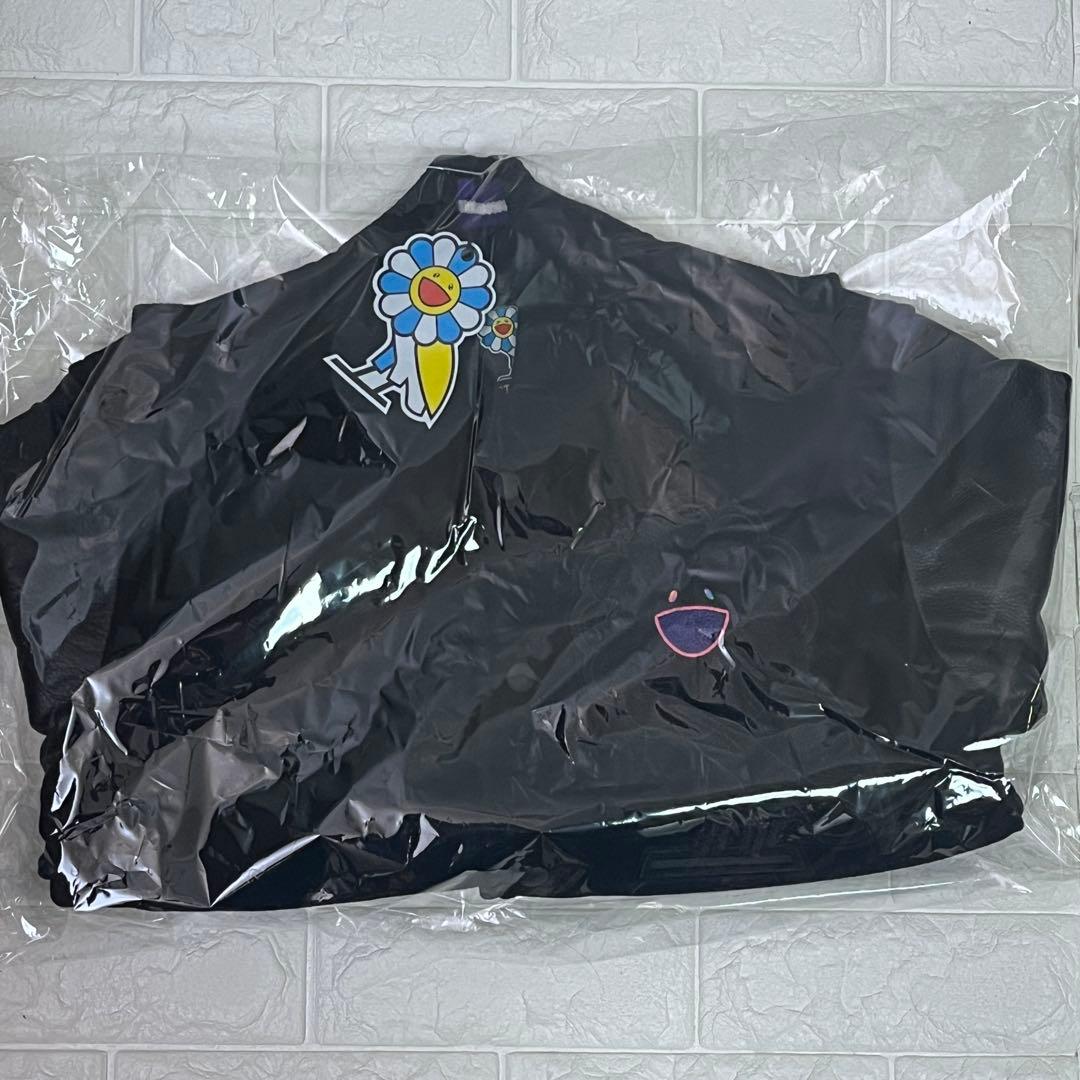 Octobers Very Own ✖️村上隆 レザースリーブ スタジャン