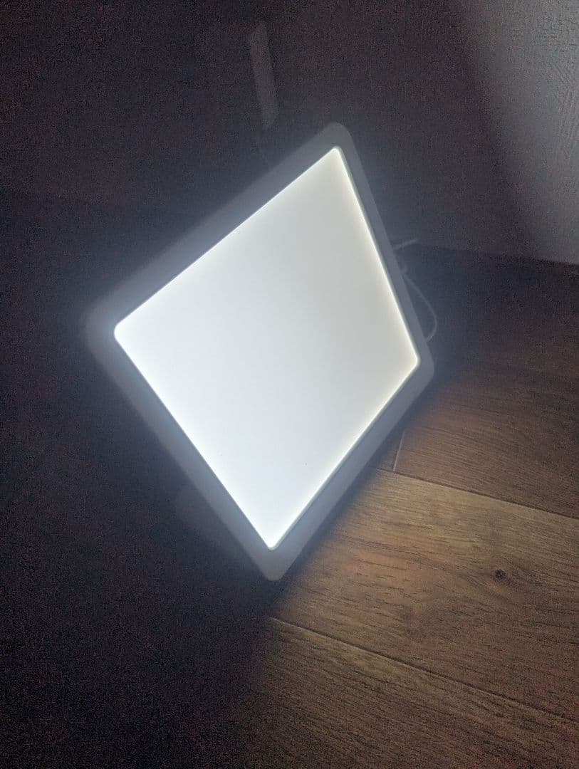 動作確認　トトノエライト　プレーン　光目覚まし　moonmoon　ムーン・ムーン