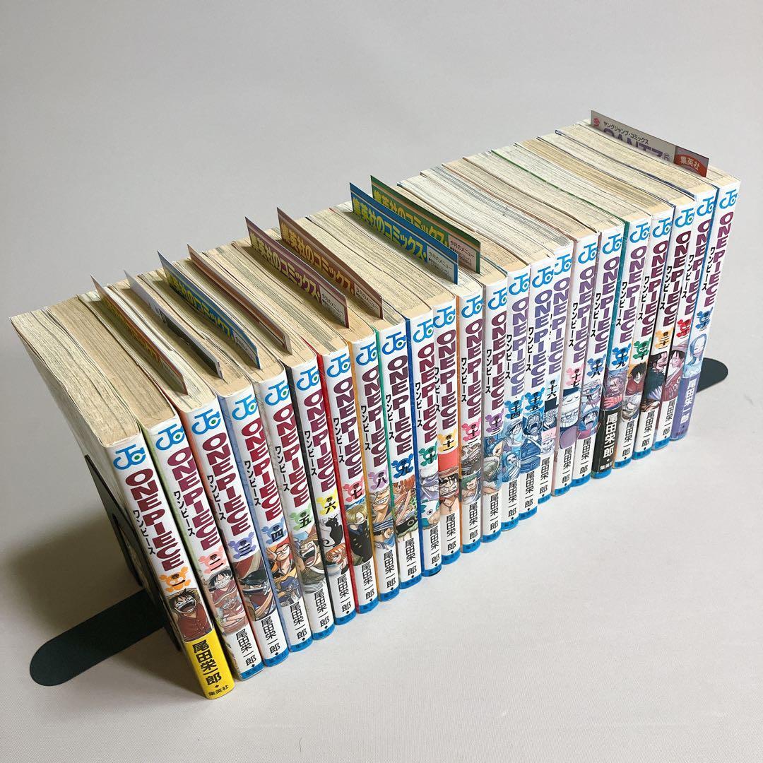 1巻以外は全て初版 ワンピース　１～１１０巻　全巻セット　帯付きチラシ付き多数