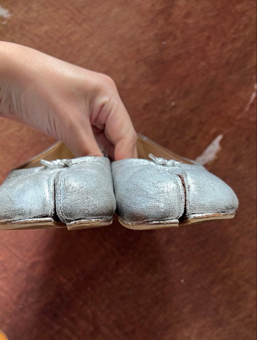 Maison Margiela シルバー足袋バレエ38.5