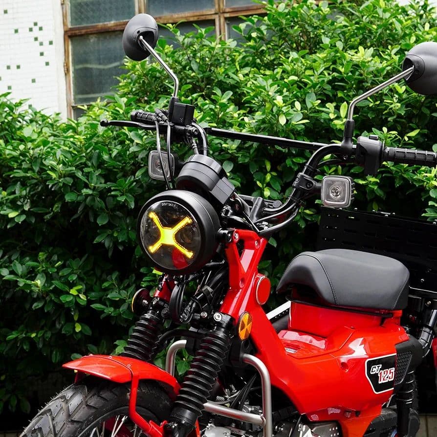 イエロー DRL ヘッドライト ハンターカブ CT125 LED 防水 防塵