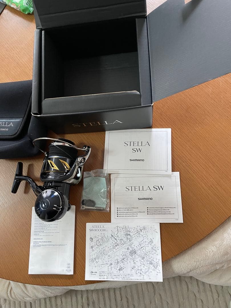 19 SHIMANO STELLA SW スピニングリール　8000PG
