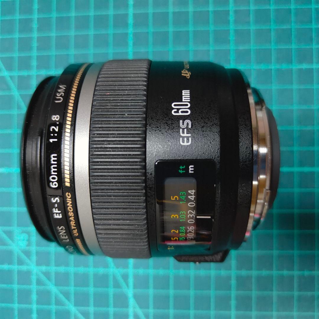 Canonマクロレンズ/EF-S 60mm F2.8/USM/動作確認済