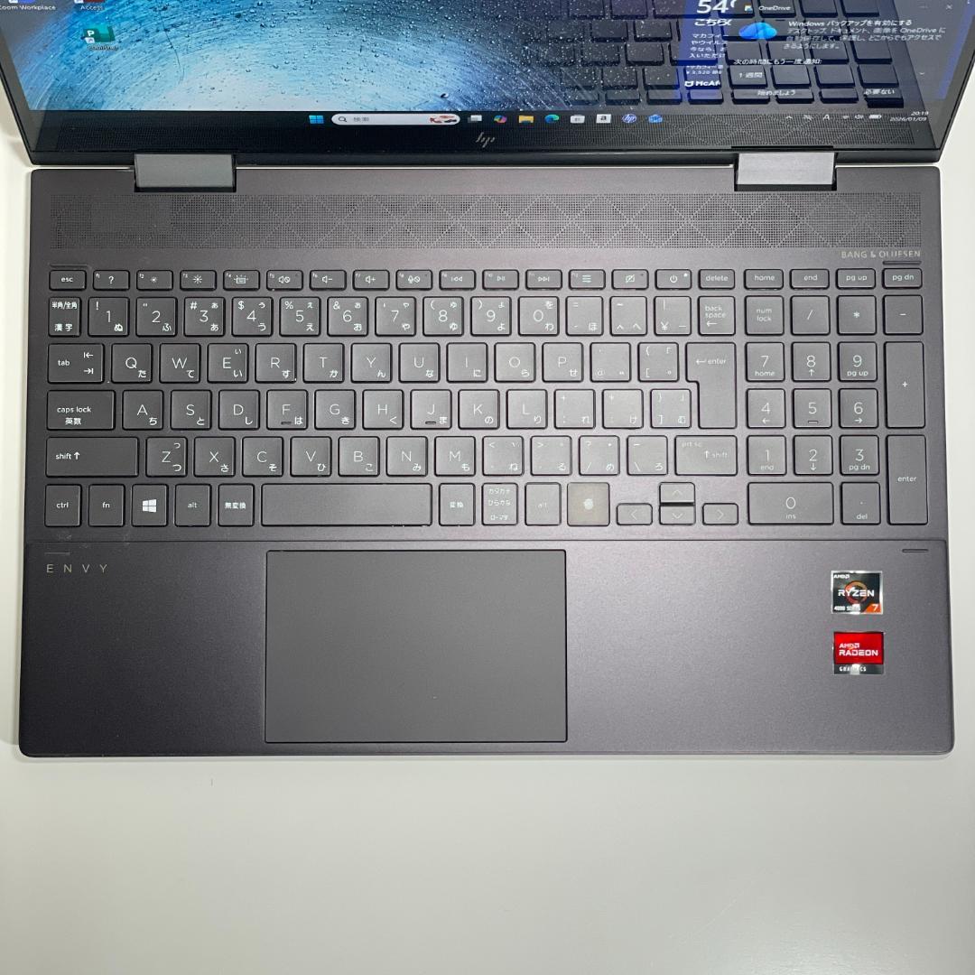 ★美品★ HP ENVY x360 Ryzen7 4700U ノートPC SSD