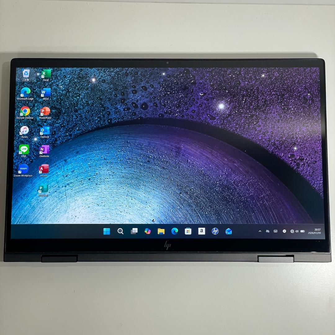 ★美品★ HP ENVY x360 Ryzen7 4700U ノートPC SSD