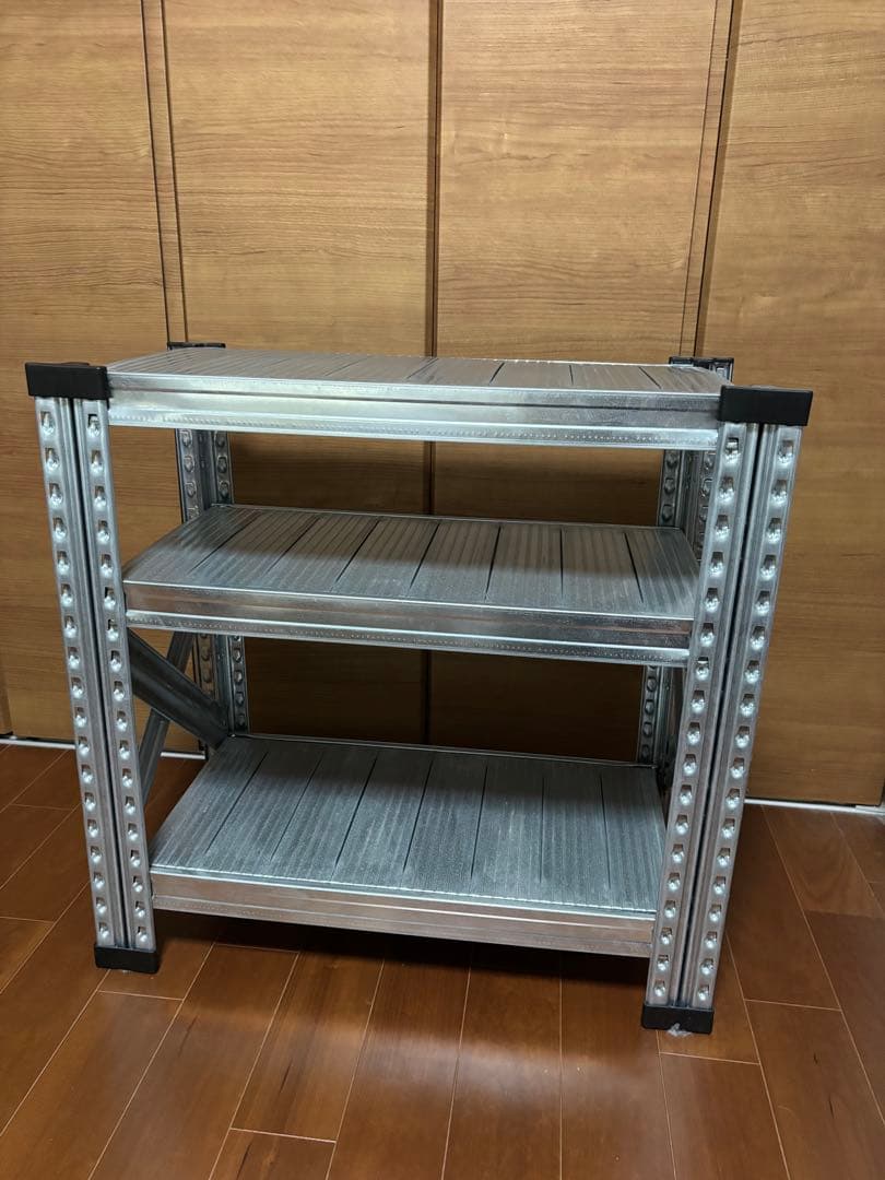 LSISTEM スチールシェルフ 幅67.7 奥行32 高さ65.3