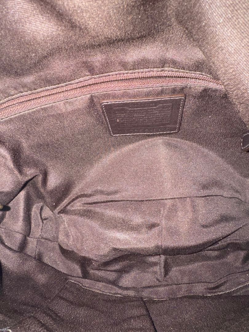 COACHブラウンスエード HOBOショルダーバッグ