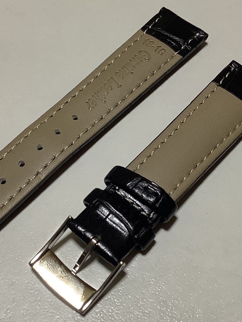 4)14132)グランドセイコー尾錠+18mmレザーベルト 未使用品