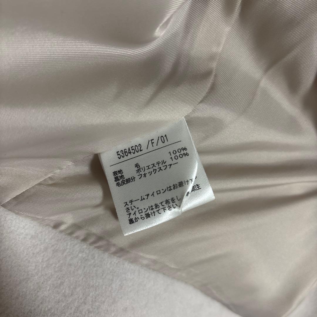 noela ノエラ ファースリットケープコート ショートコート