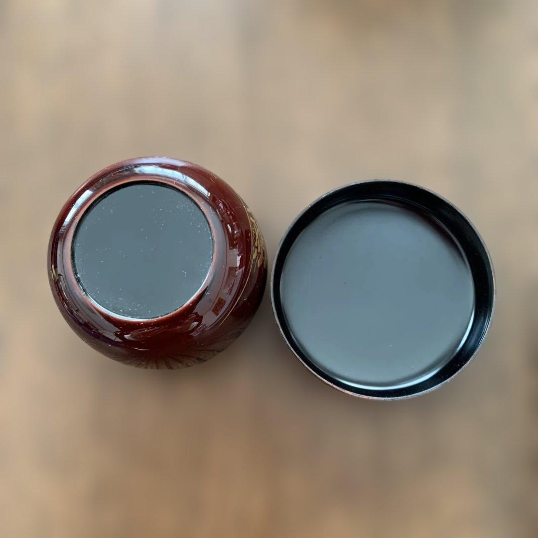 木製漆塗⭐️金蒔絵⭐️棗⭐️新品未使用