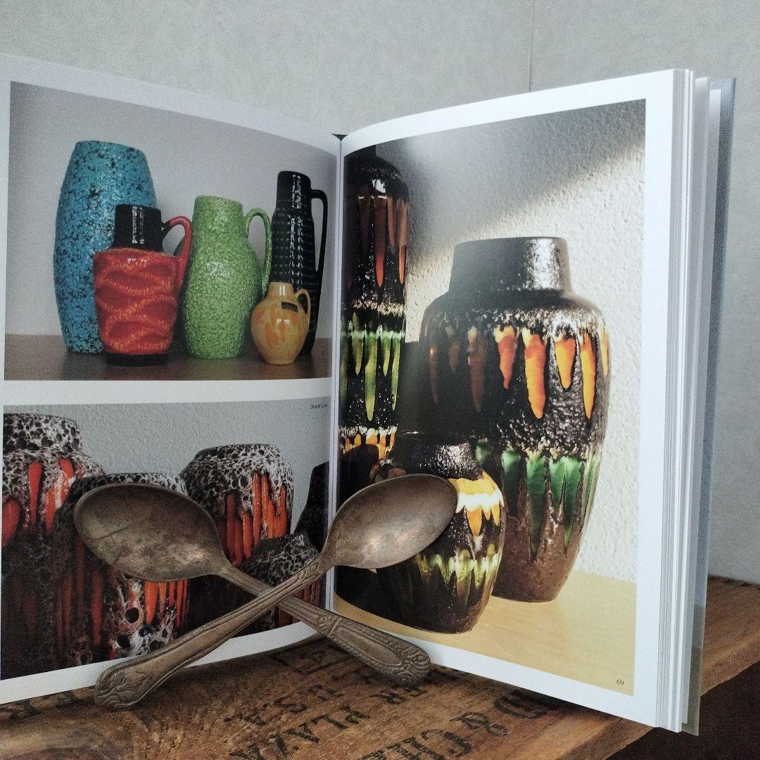 【German Ceramic 1960-1990】Fat Lava　本　新品