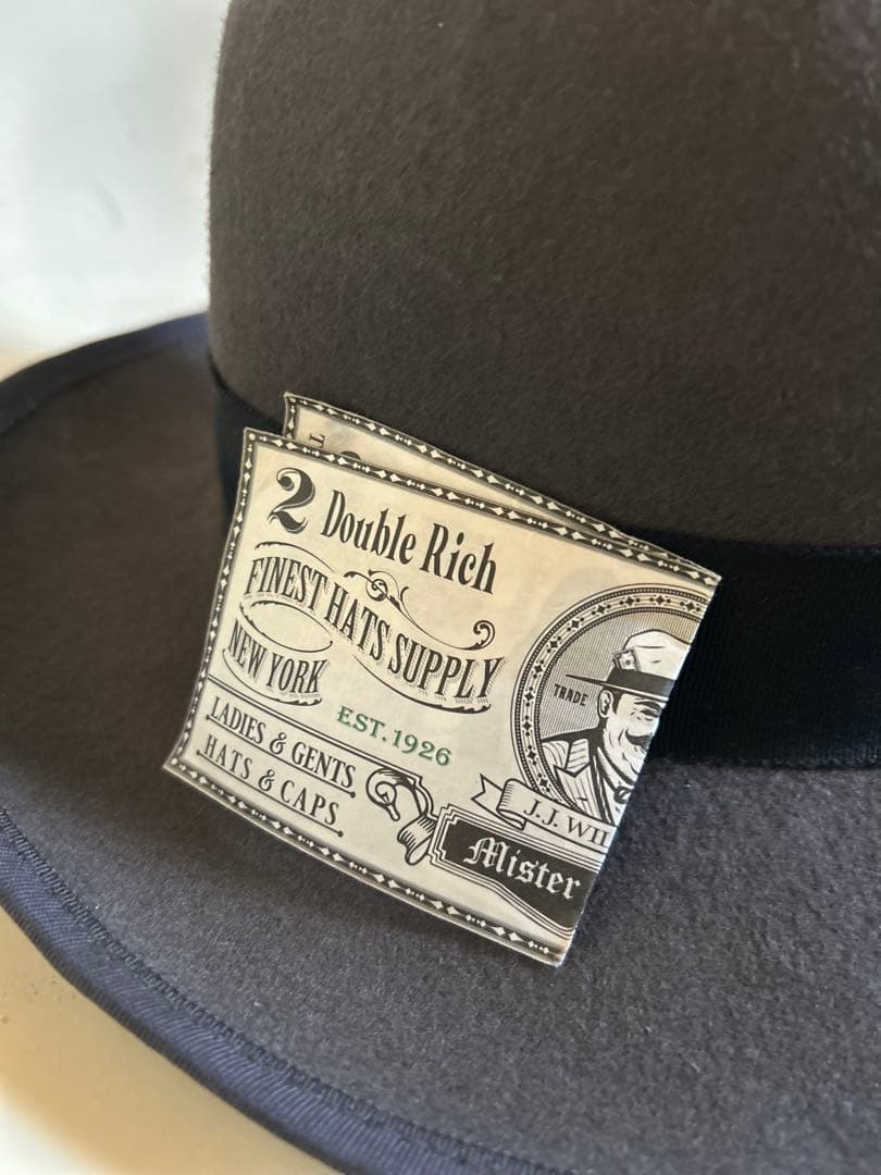 【ミスターファットマン】Mr.FATMAN ハット グレー