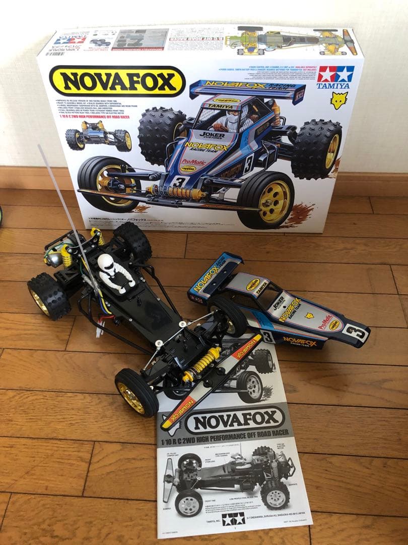TAMIYA NOVAFOX 1/10 RCカー　※受信機、箱は附属しません。