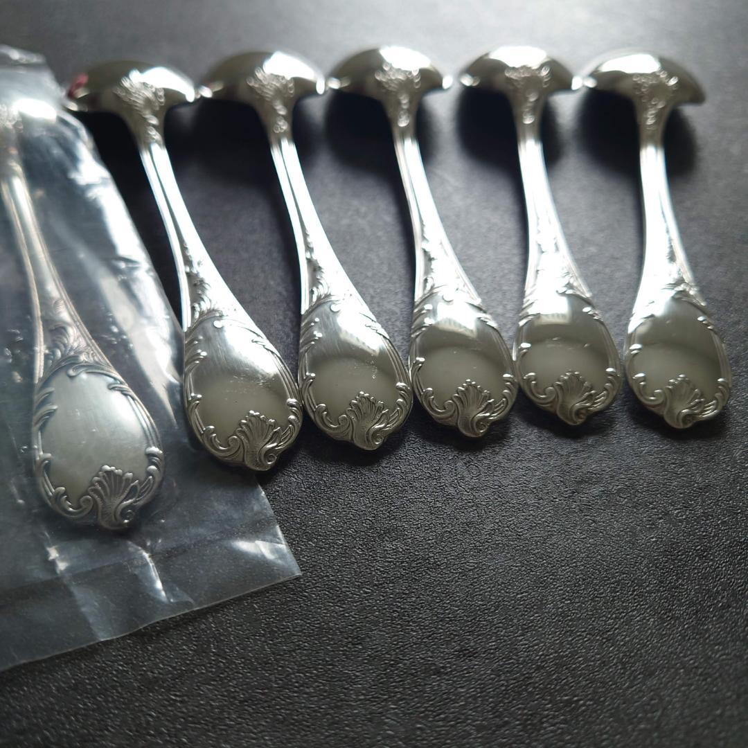 希少 美品 クリストフル マルリー ティースプーン 未開封含む 6点