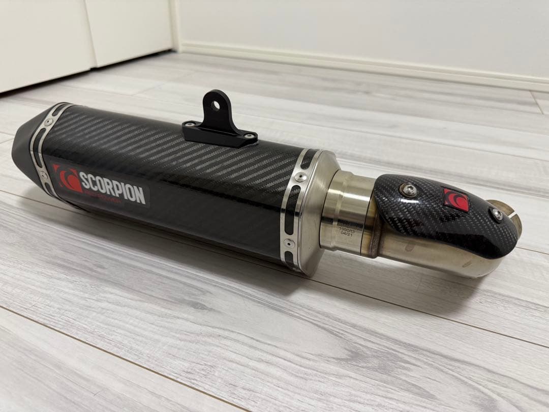 【さくら】Ninja1000SX用 SCORPION スリップオンマフラー