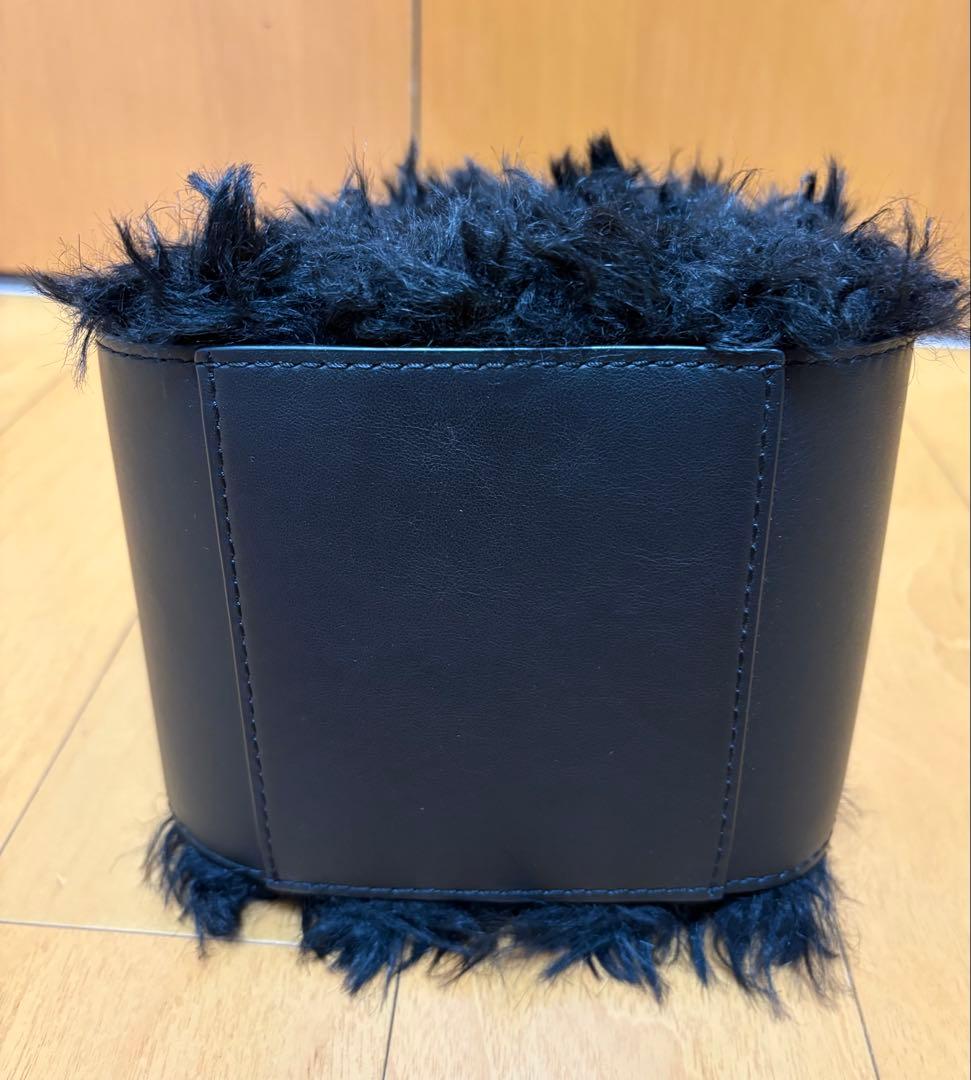 ORSETTO　ファーレザー ワンハンドルバッグ